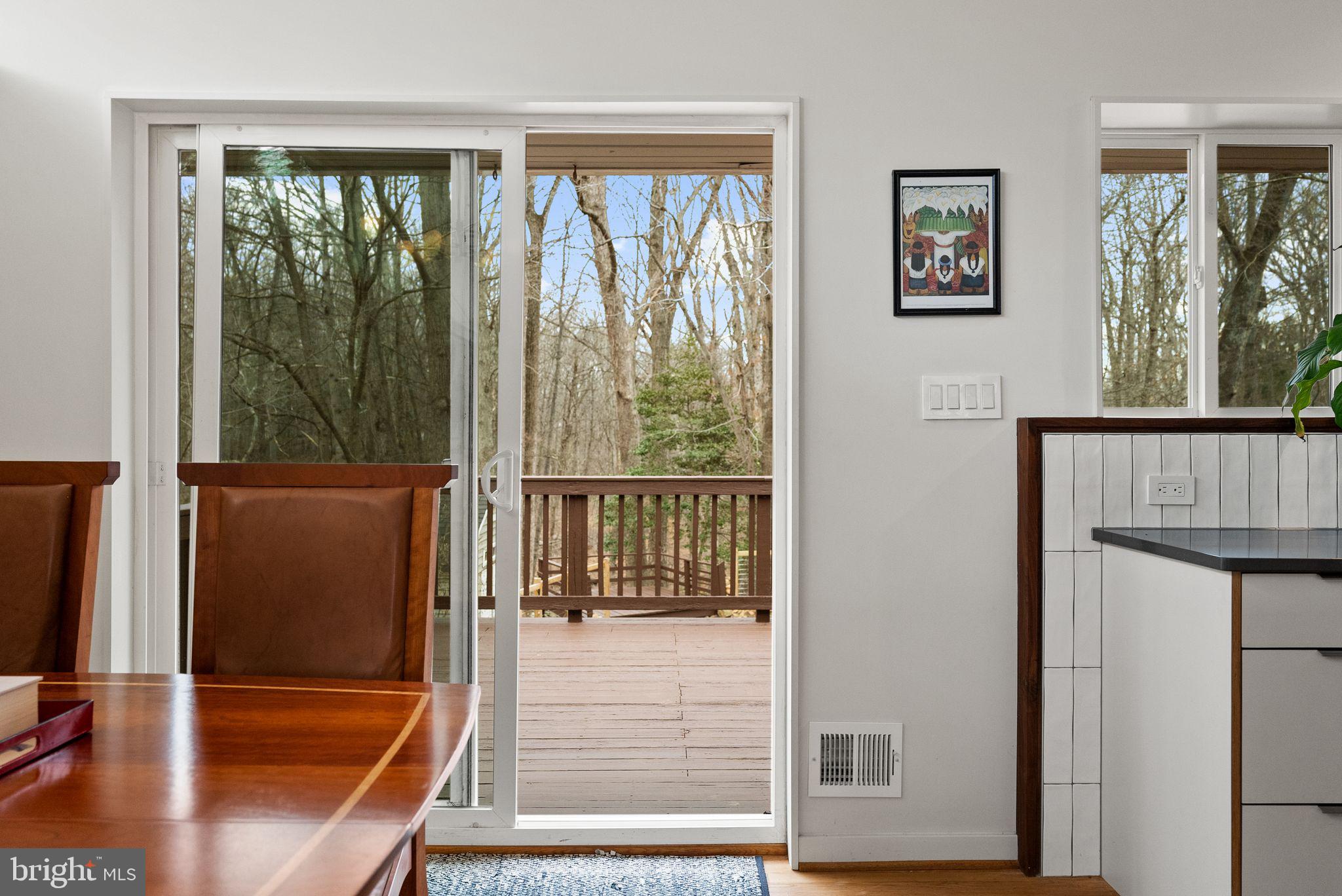 7405 Add Drive Falls Church, VA 22042 - Photo 8 of 74 a view of a living room and floor to ceiling window