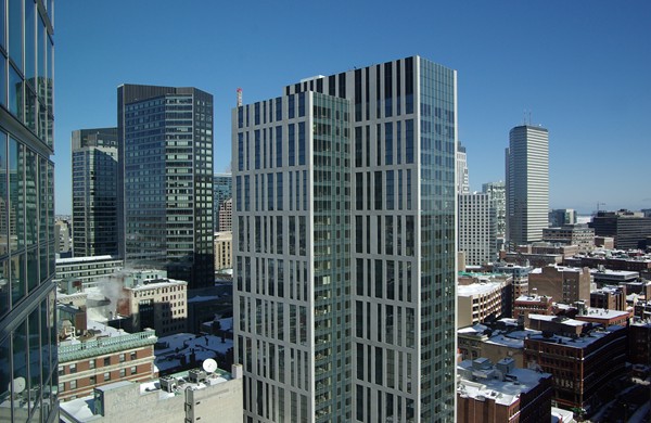 110 Stuart Street, Unit 23G Boston, MA 02116 - Photo 12 of 14 a view of balcony with city view