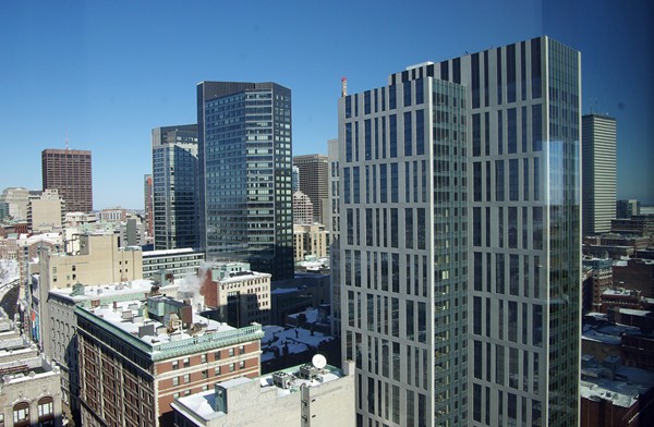 110 Stuart Street, Unit 23G Boston, MA 02116 - Photo 13 of 14 a view of barbeque area with seating area