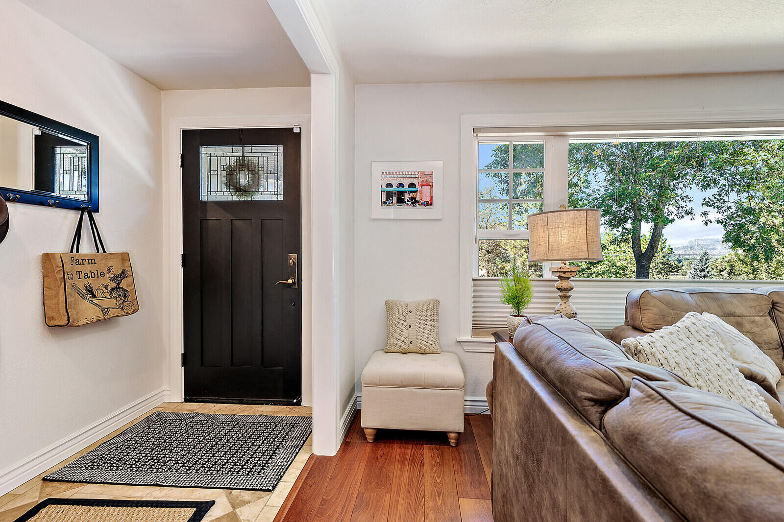 1011 Upper Applegate Road Jacksonville, OR 97530 - Photo 12 of 49 a living room with furniture and a window