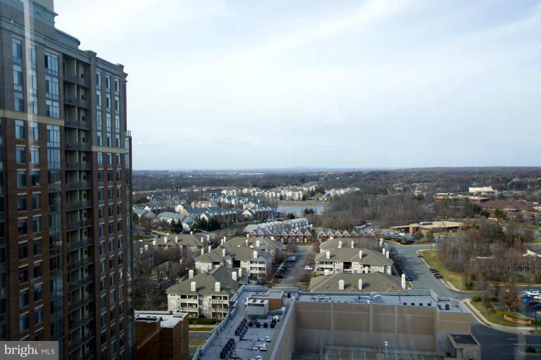 11990 Market Street, Unit 1607 Reston, VA 20190 - Photo 13 of 28 View from kitchen and living room