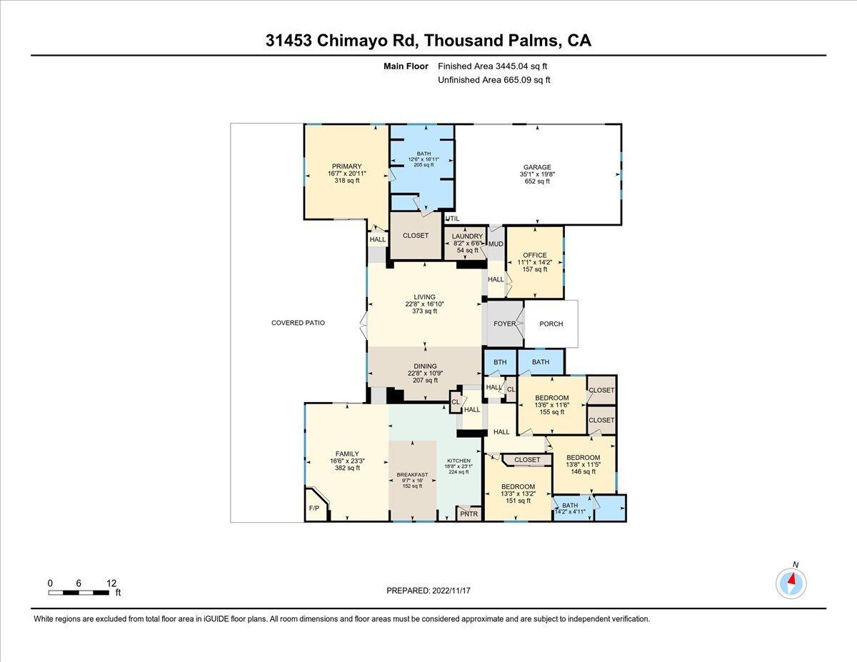 31453 Chimayo Road Thousand Palms, CA 92276 - Photo 71 of 71 Floor Plan