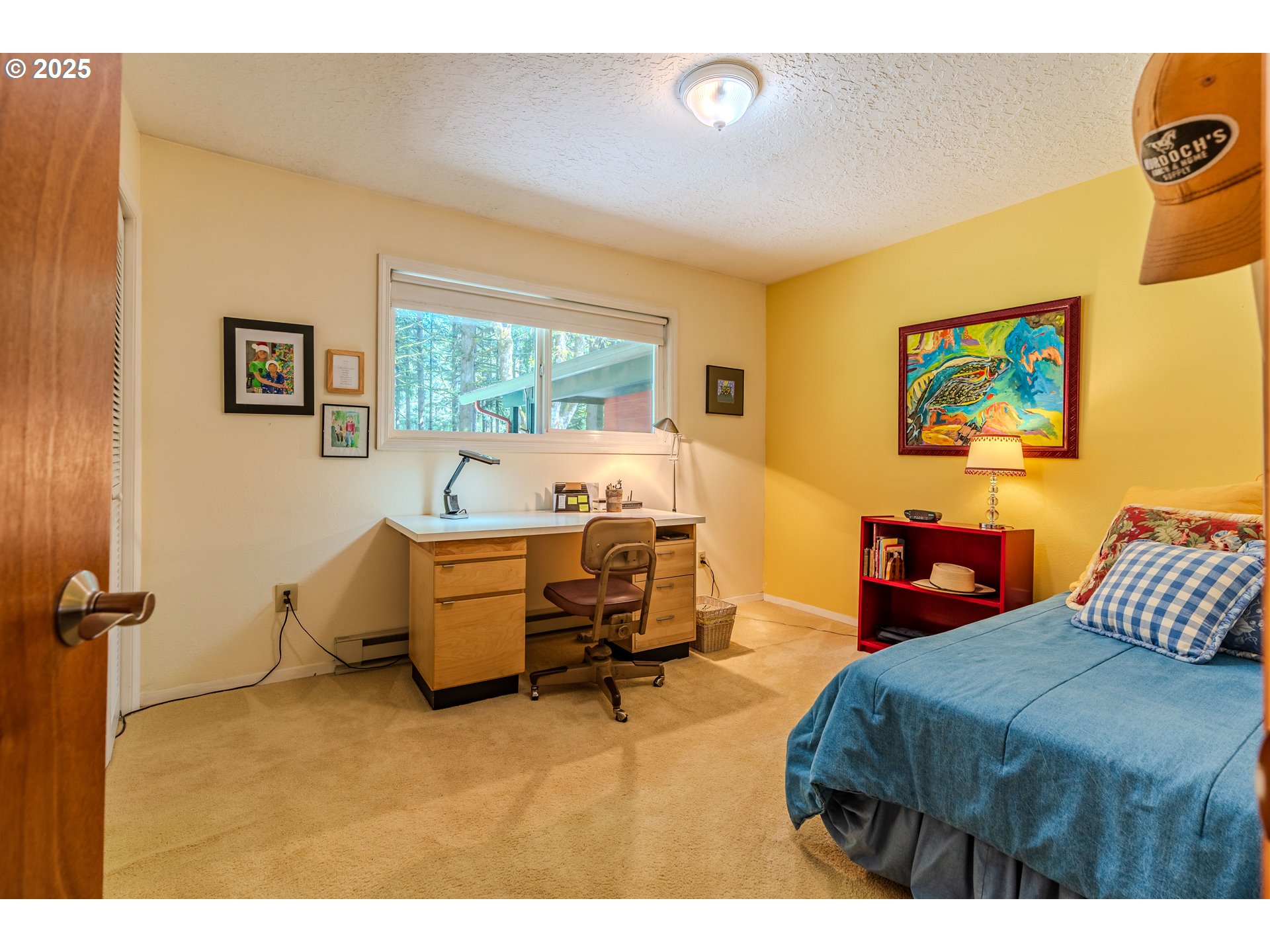 41920 Southeast Gordon Creek Road Corbett, OR 97019 - Photo 16 of 48 a bedroom with furniture and window