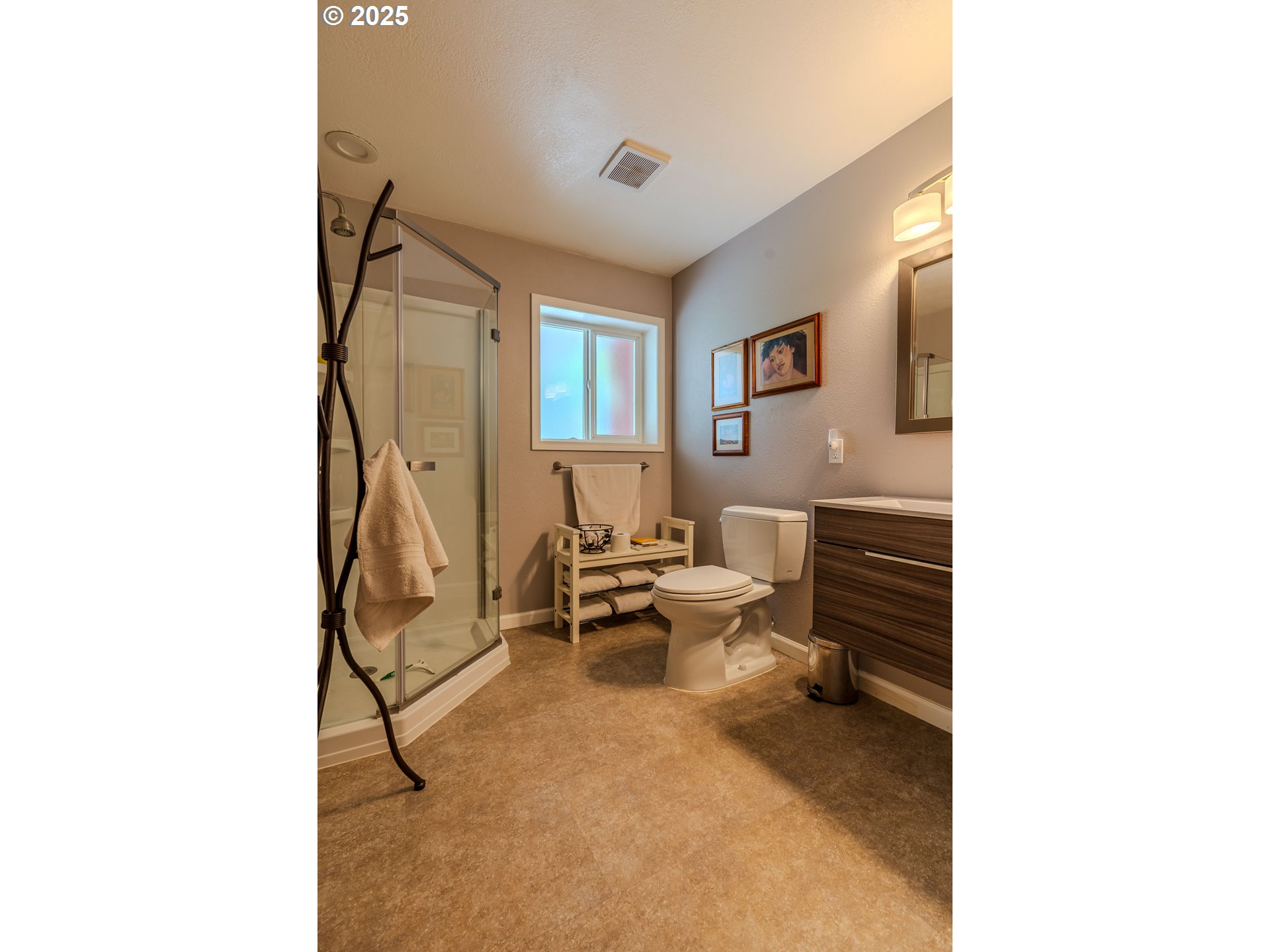 41920 Southeast Gordon Creek Road Corbett, OR 97019 - Photo 25 of 48 a living room with furniture and a window