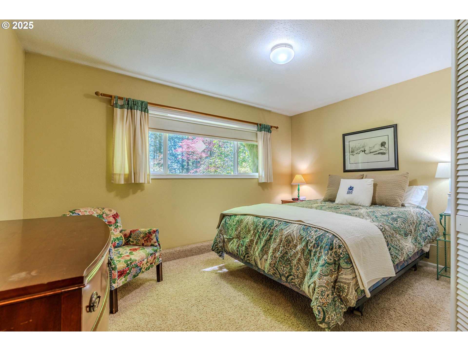 41920 Southeast Gordon Creek Road Corbett, OR 97019 - Photo 26 of 48 a bedroom with a bed and a desk