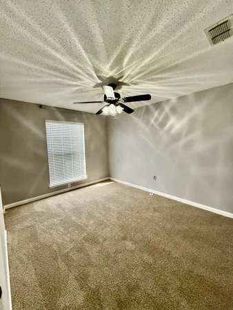 en view of an empty room