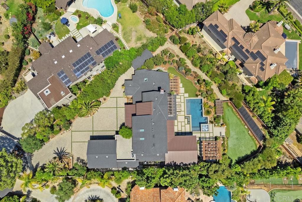1159 Larksong Lane Encinitas, CA 92024 - Photo 57 of 68 an aerial view of a house