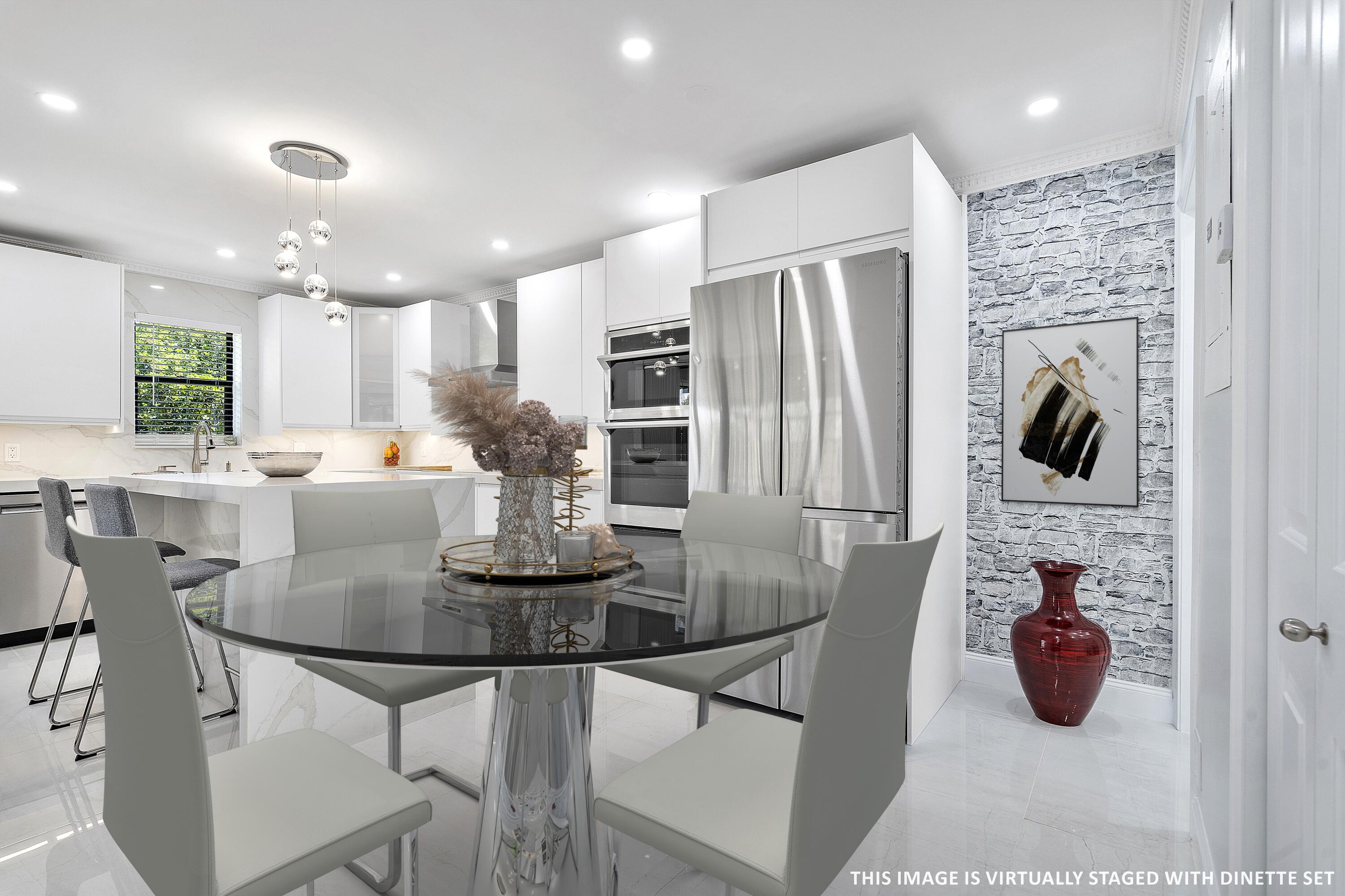 7678 Courtyard Run West Boca Raton, FL 33433 - Photo 11 of 47 Dinette - Virtually Staged