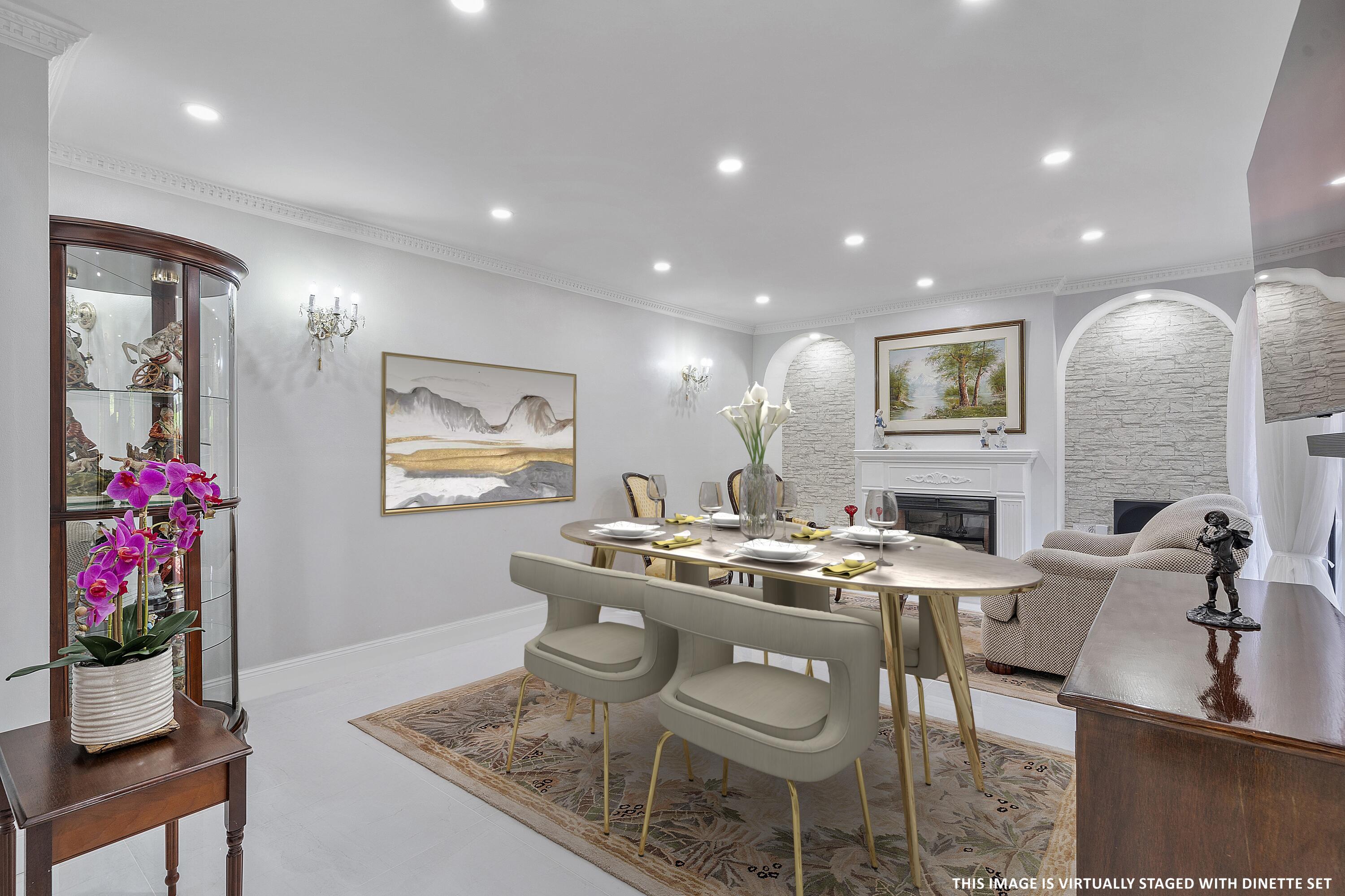 7678 Courtyard Run West Boca Raton, FL 33433 - Photo 2 of 47 Dining - Virtually Staged