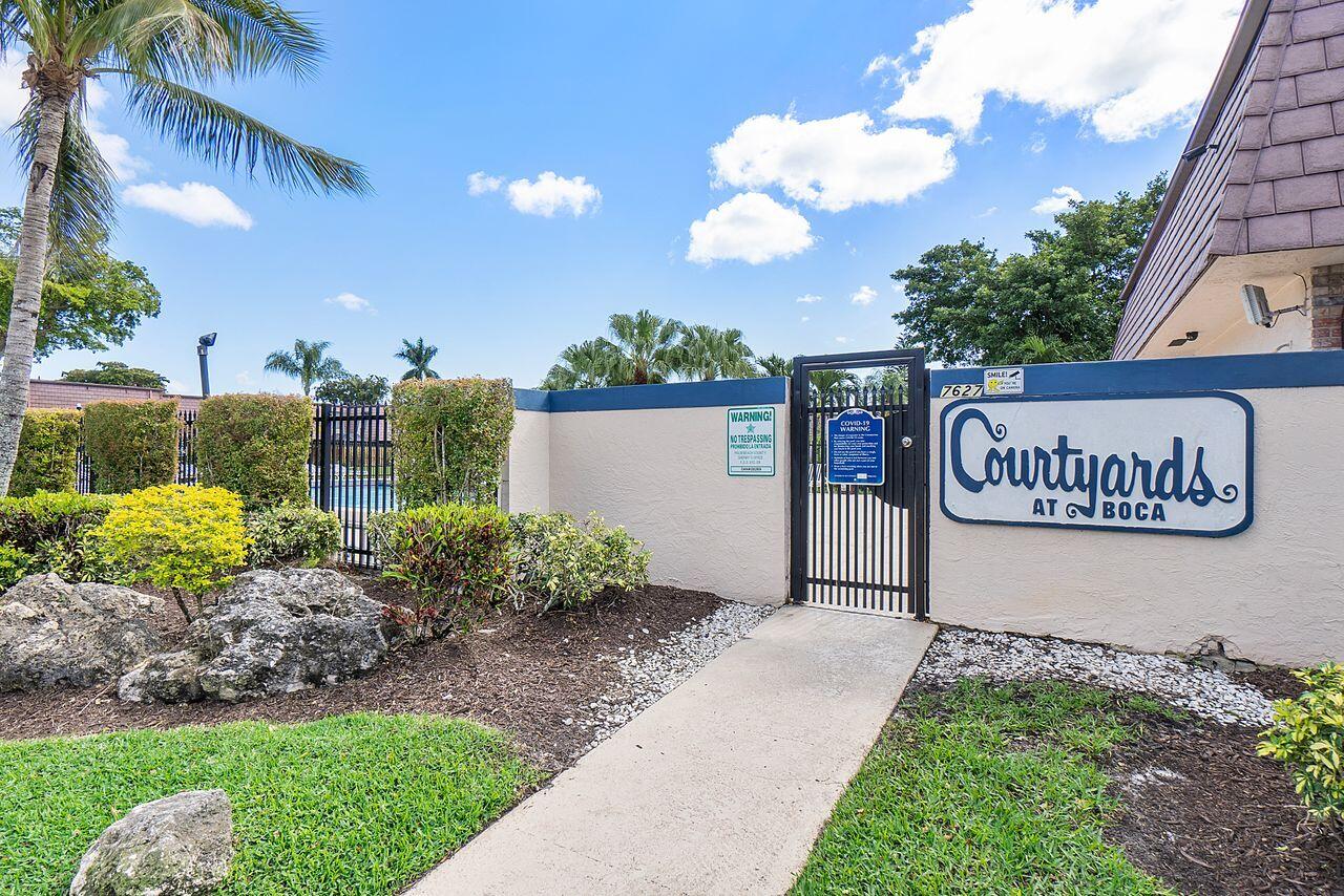 7678 Courtyard Run West Boca Raton, FL 33433 - Photo 33 of 47 Entry to Community Pool