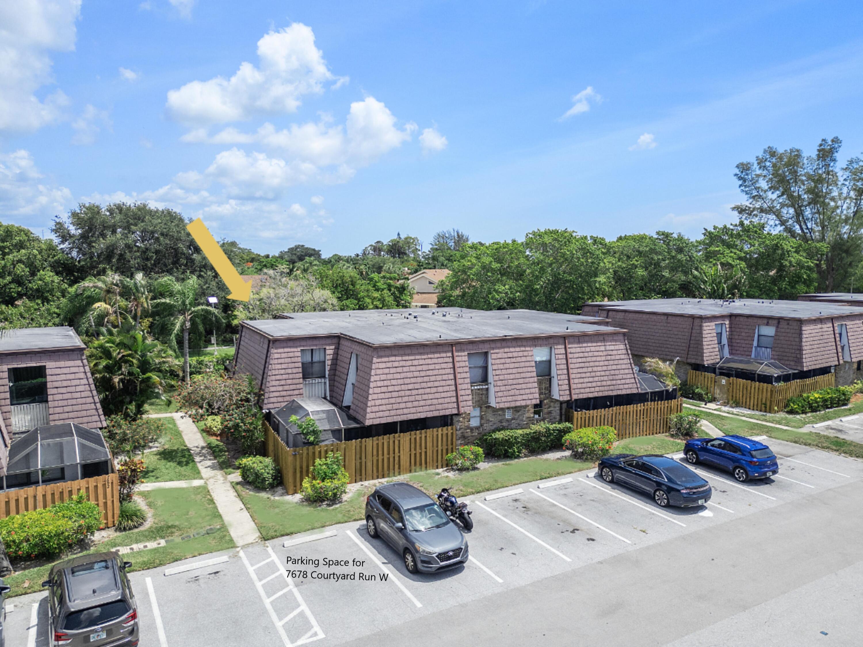 7678 Courtyard Run West Boca Raton, FL 33433 - Photo 39 of 47 Aerial View