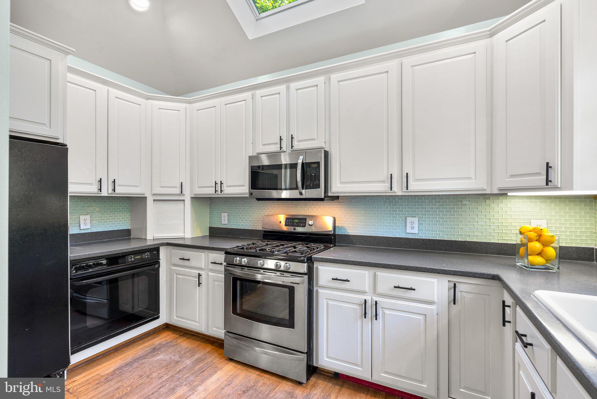 1102 Edgevale Road Silver Spring, MD 20910 - Photo 17 of 47 Kitchen with skylight