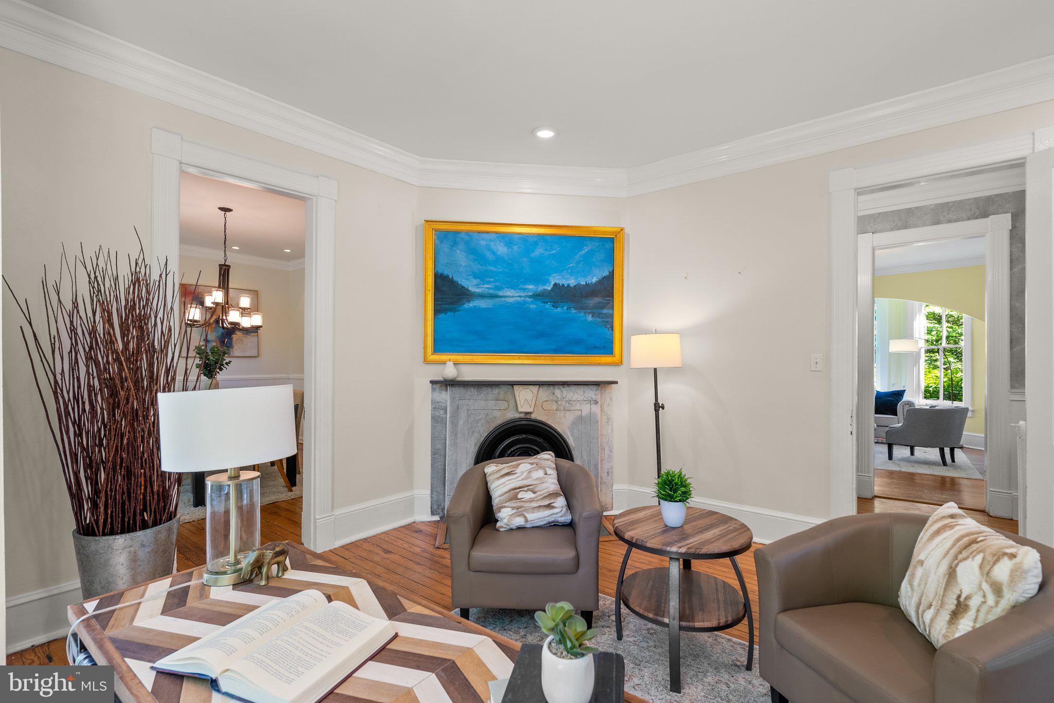 1102 Edgevale Road Silver Spring, MD 20910 - Photo 21 of 47 Office/den with hardwood floors
