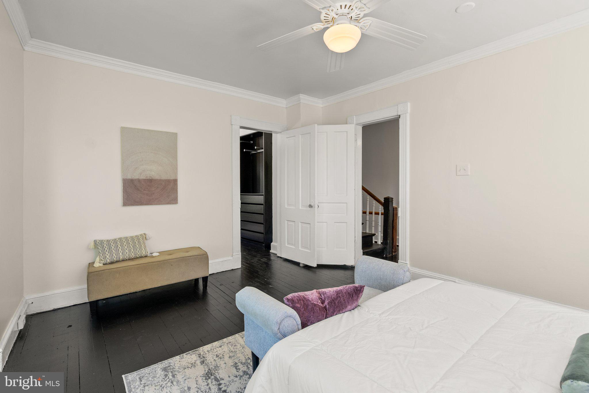 1102 Edgevale Road Silver Spring, MD 20910 - Photo 26 of 47 Owners bedroom with ceiling fan