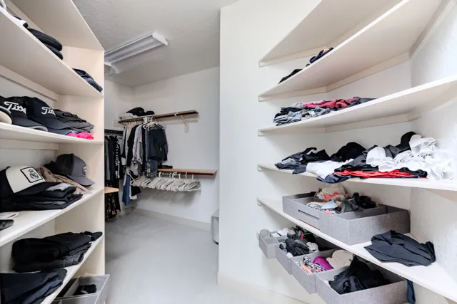 a view of storage and utility room