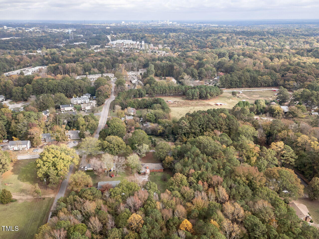 511 Strother Road Raleigh, NC 27606 - Photo 37 of 42 Aerial of Property