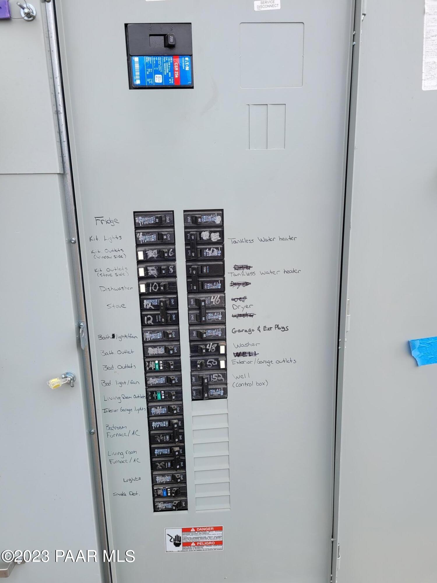 14601 Center Fire Road Kirkland, AZ 86332 - Photo 6 of 11 200 amp service