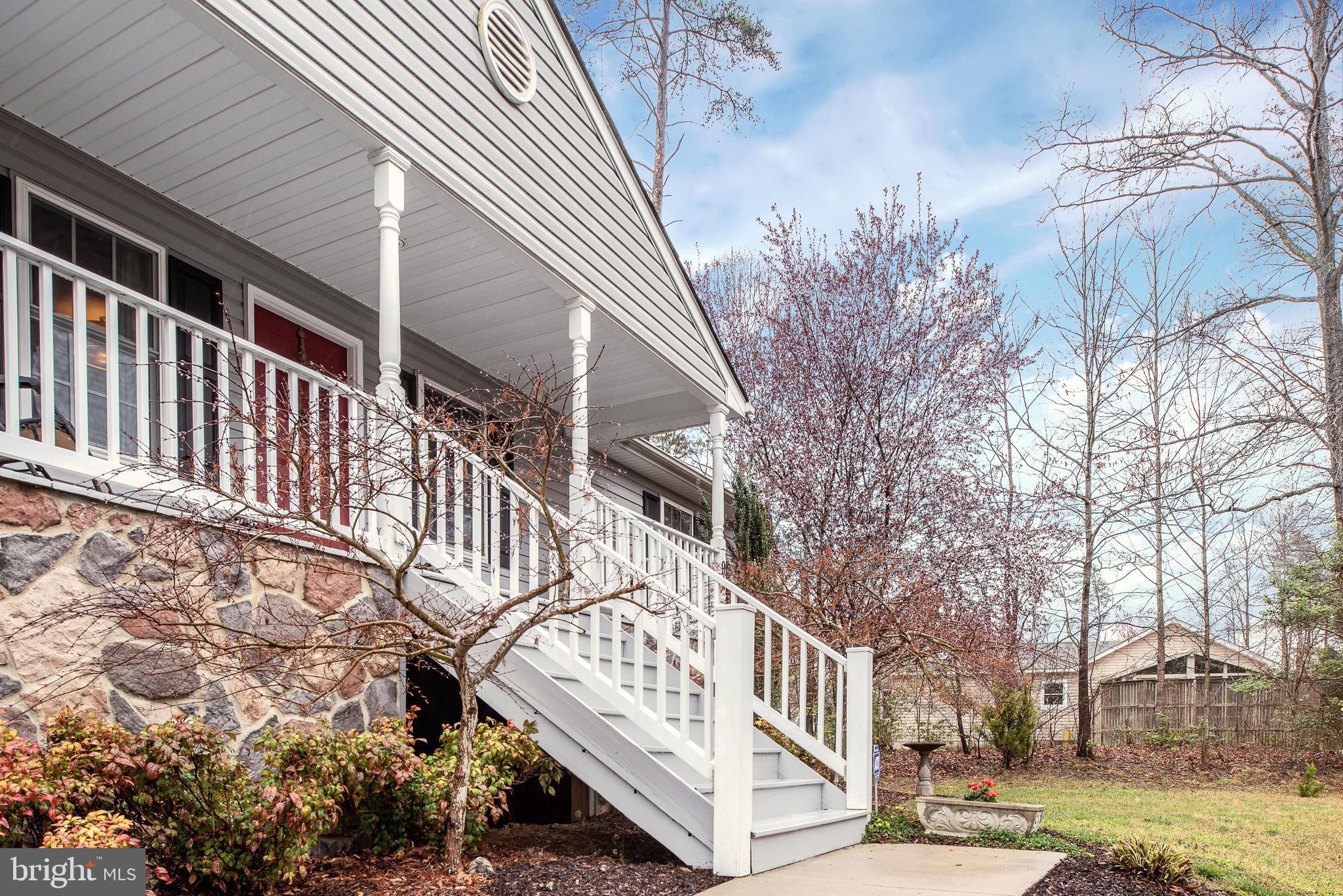 92 Quarry Road Stafford, VA 22554 - Photo 6 of 52 Large front porch to enjoy the beautiful yard