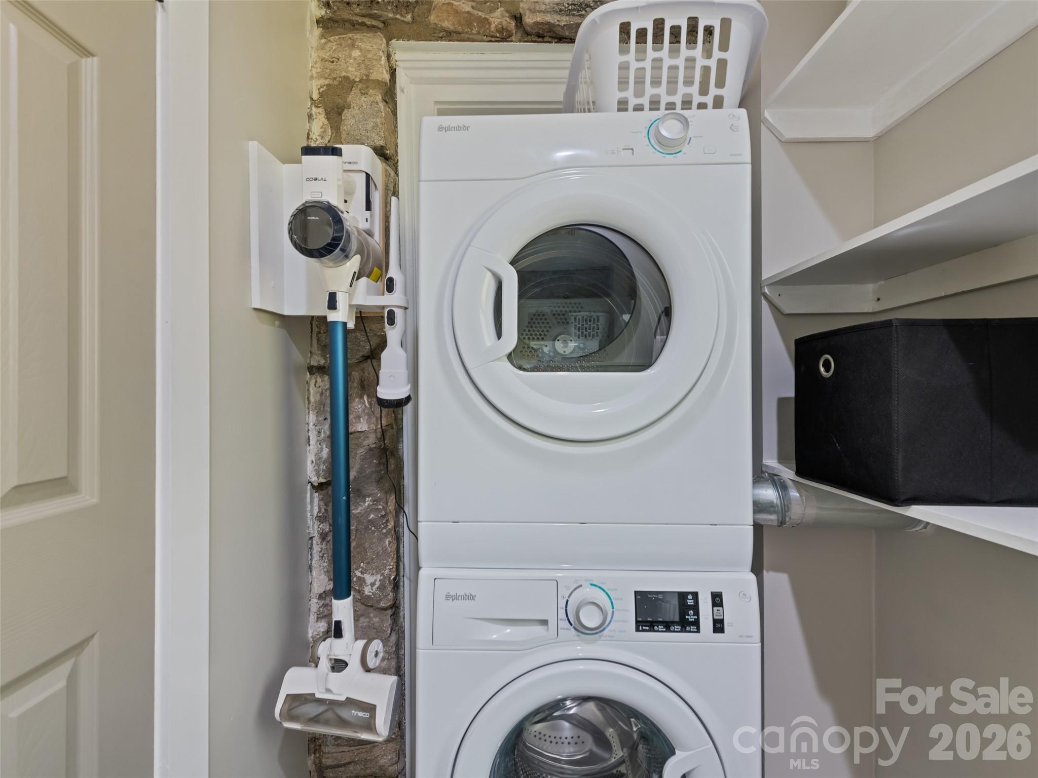 659 Golf Course Road Waynesville, NC 28786 - Photo 29 of 34 a utility room with dryer and washer