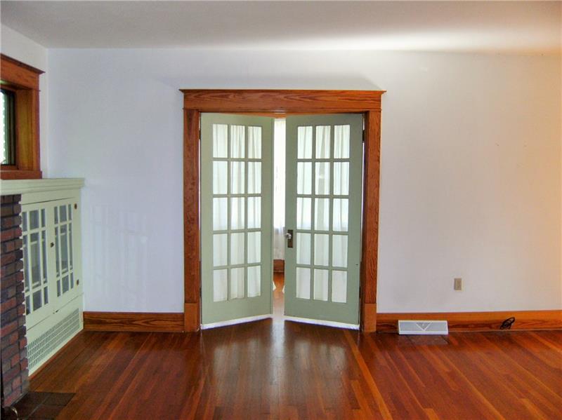 4155 Tuscarawas Road Beaver, PA 15009 - Photo 8 of 25 French Doors Leading To Sunroom From Living Room
