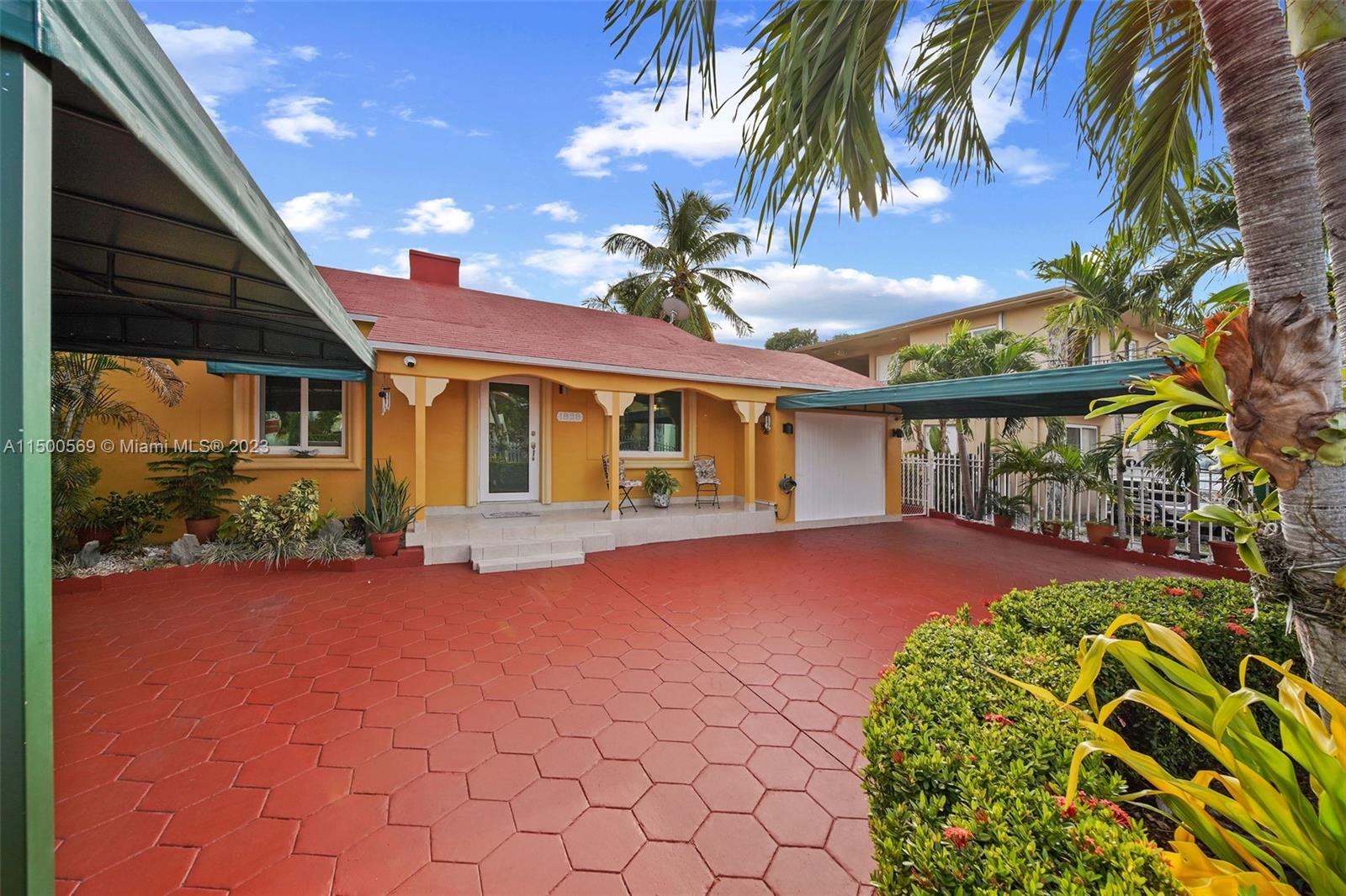 a view of a house with a swimming pool