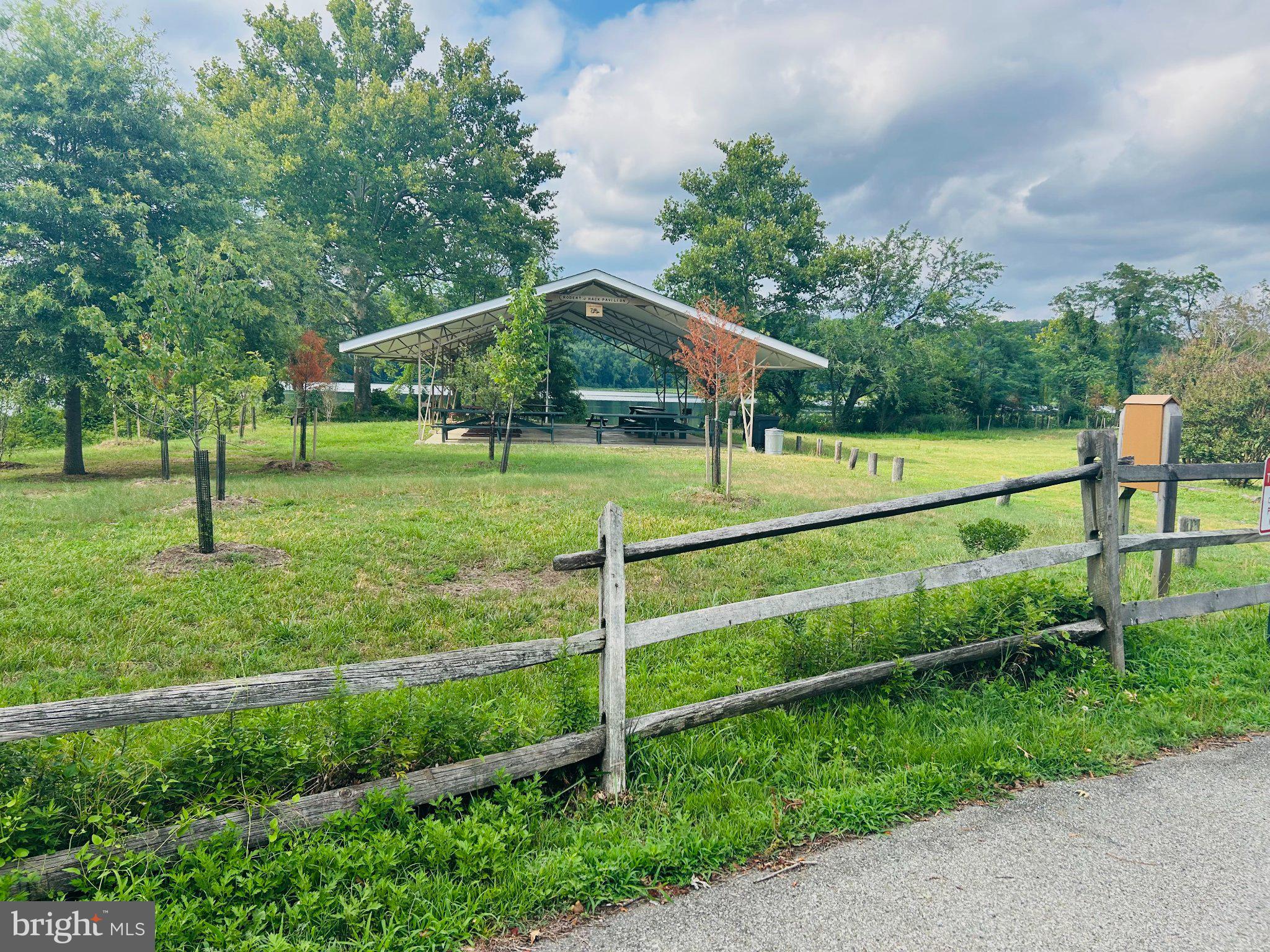 14500 Leonard Calvert Drive Accokeek, MD 20607 - Photo 14 of 18 Scenic park pavilion amidst greenery.