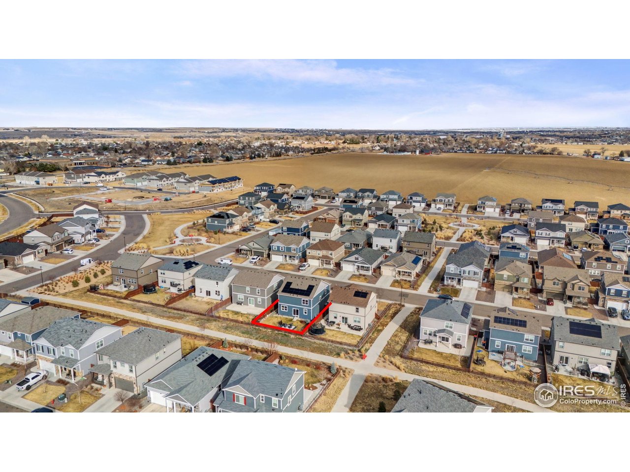 242 Swallow Road Johnstown, CO 80534 - Photo 36 of 43 Lot lines are approximate