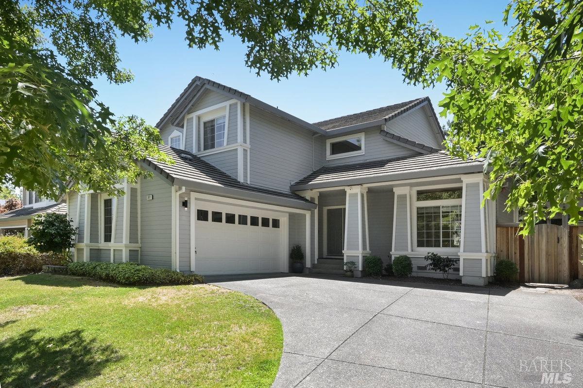 313 Black Oak Drive Petaluma, CA 94952 - Photo 1 of 1 a front view of a house with garden