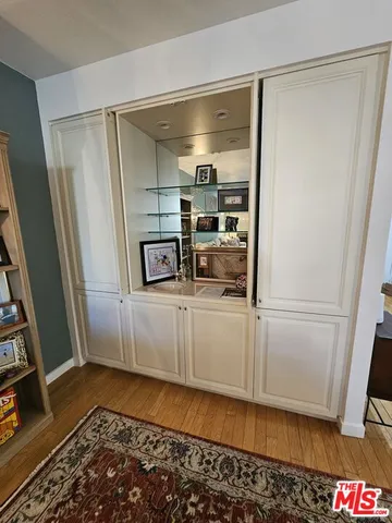 a room with storage and utility