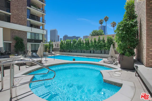 a view of a house with a swimming pool