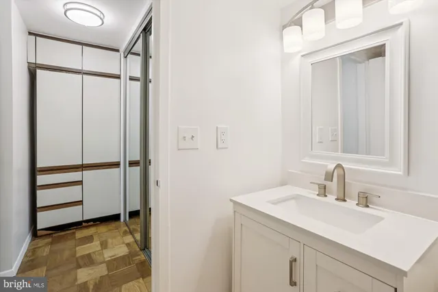 a view of washer and dryer with washer and dryer