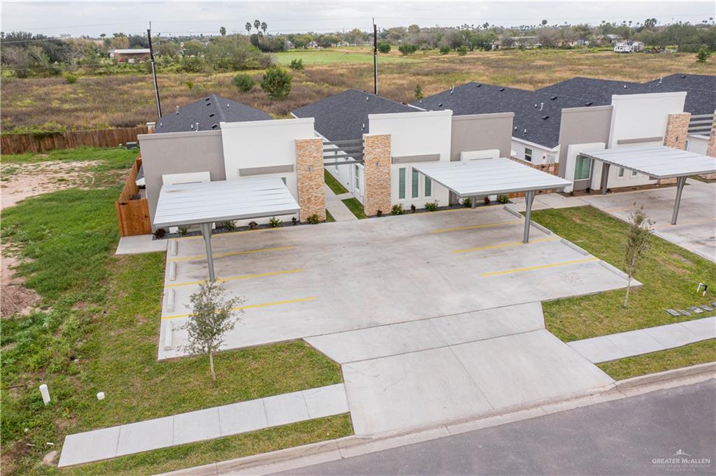 221 Rafael Drive, Unit 1 San Juan, TX 78589 - Photo 18 of 18 an aerial view of a house with lake view