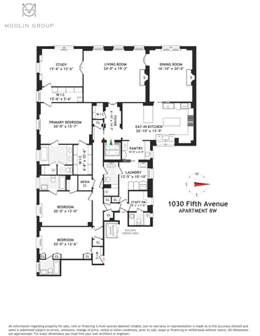 $17,000,000 | 1030 5th Avenue, Unit 8W | Upper East Side