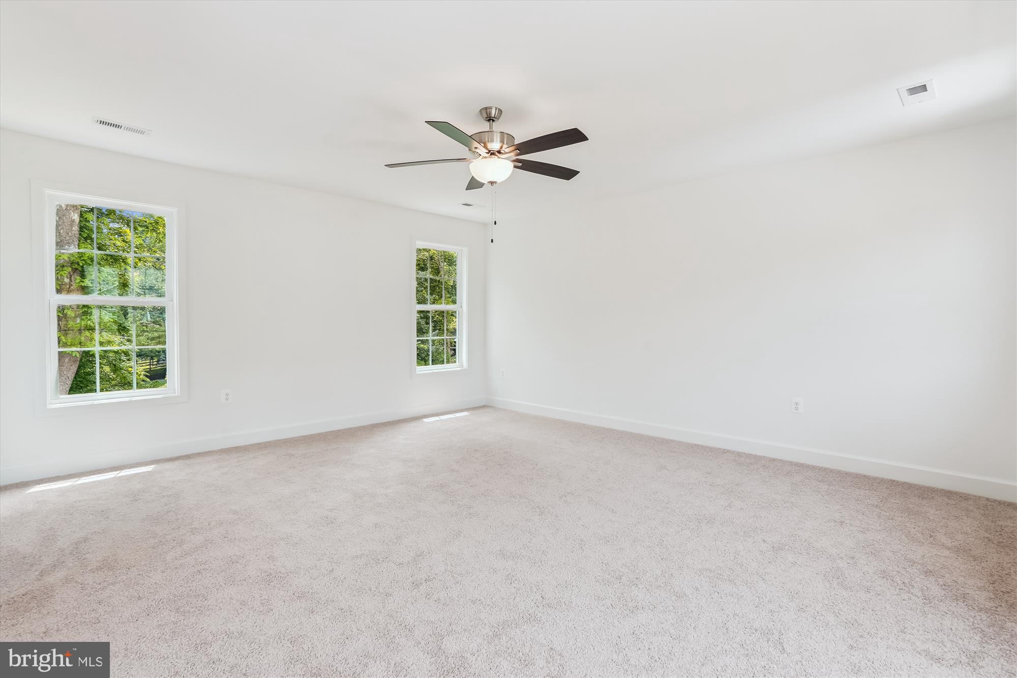 13053 Korea Road Amissville, VA 20106 - Photo 53 of 66 an empty room with windows and fan