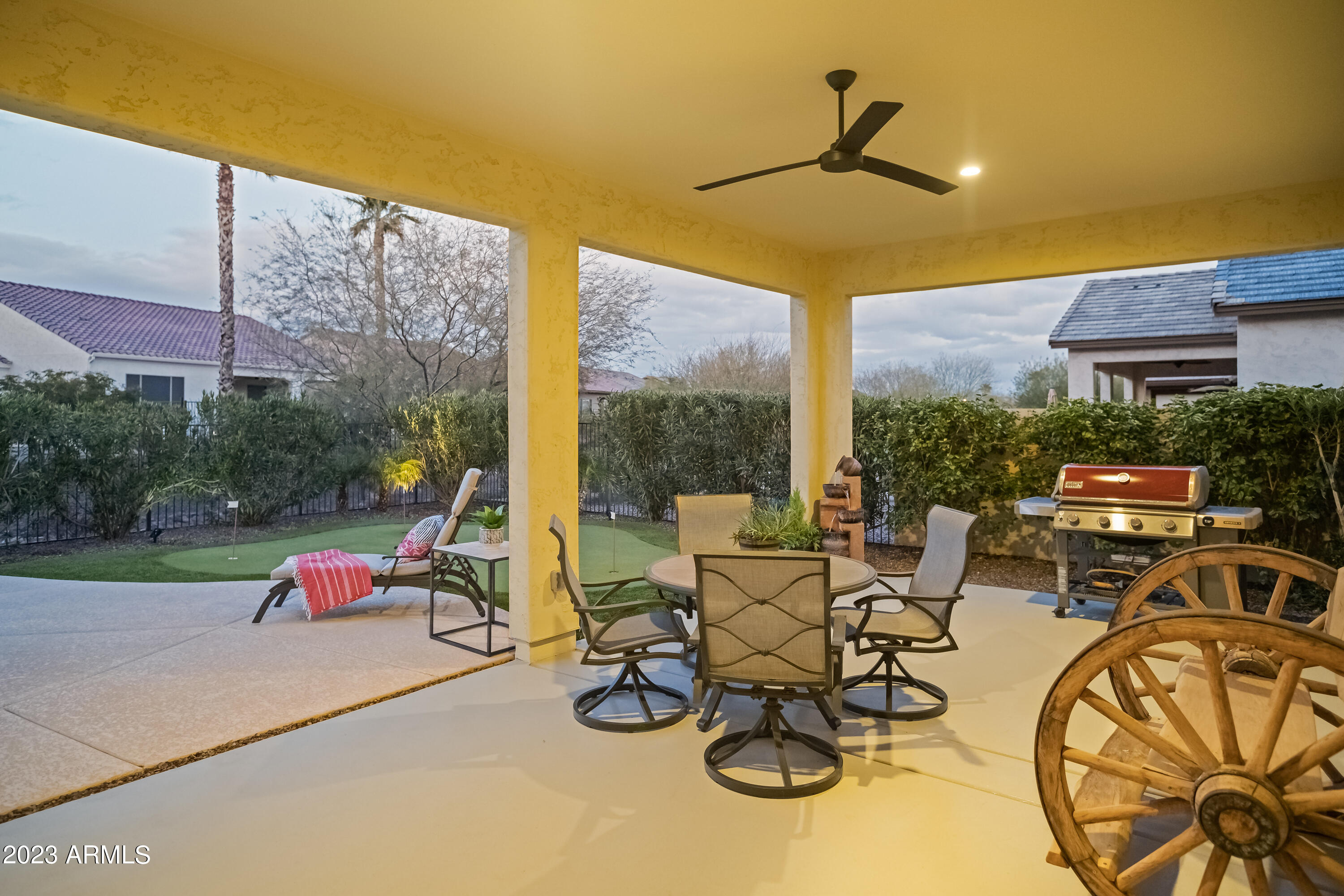 16946 West Almeria Road Goodyear, AZ 85395 - Photo 30 of 57 Covered Rear Patio Lounge1