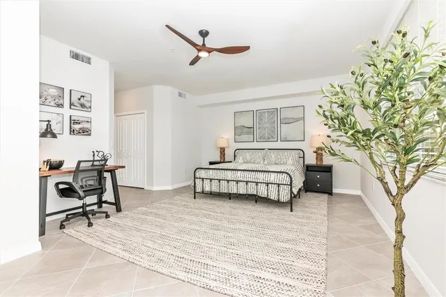 a bathroom with a double vanity sink mirror and