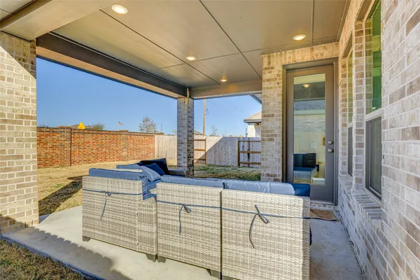 a view of a living room with balcony