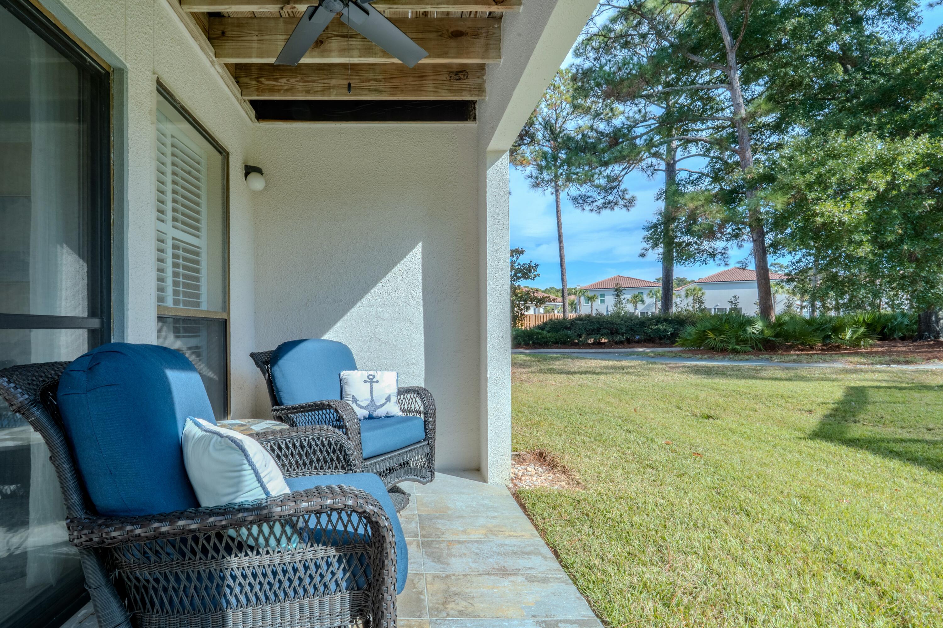 7 Wimbledon Court, Unit 7B Miramar Beach, FL 32550 - Photo 11 of 46 a view of balcony with patio