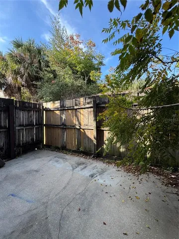 a view of a terrace with sitting area