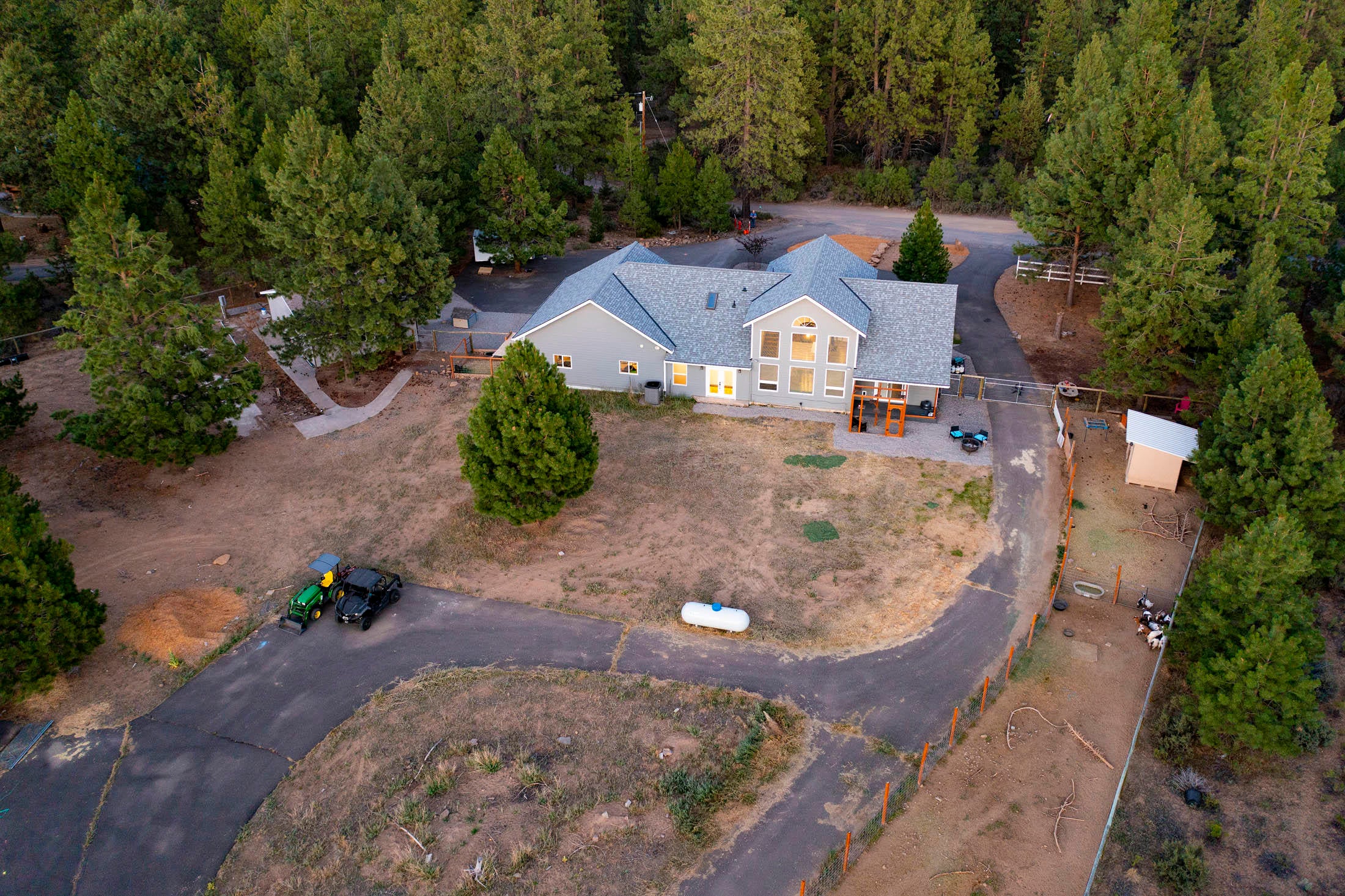 19166 Buck Canyon Road Bend, OR 97702 - Photo 58 of 63 Aerial of back yard