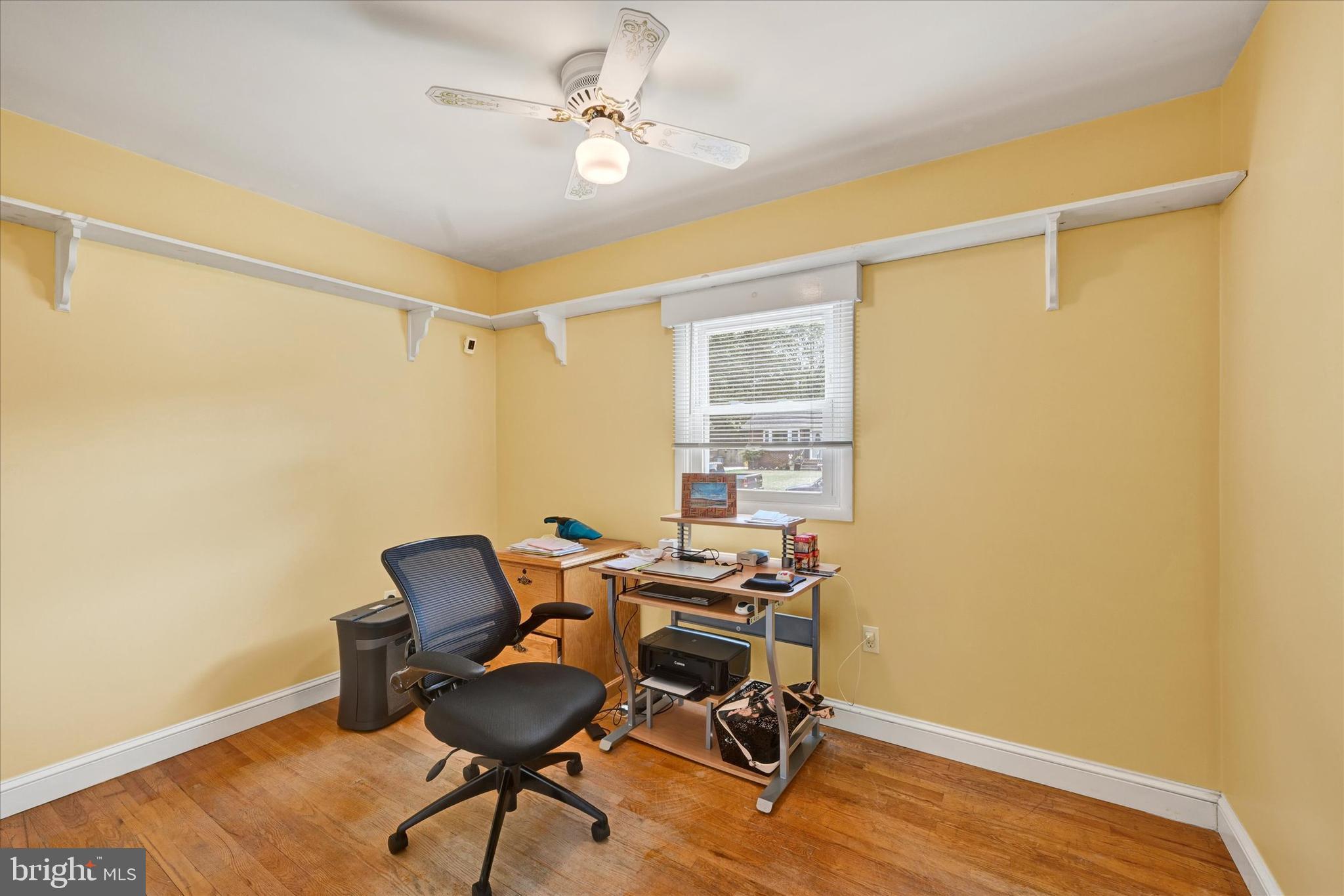 1202 Hillcreek Road Pasadena, MD 21122 - Photo 23 of 35 Bedroom 3 with wood shelving