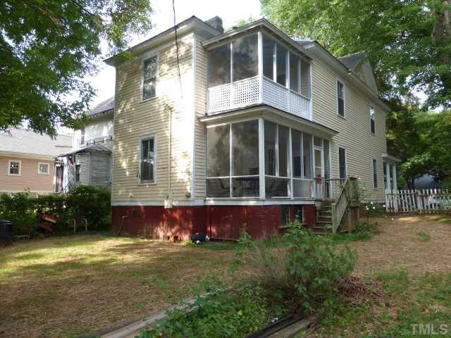 420 Cutler Street Raleigh, NC 27603 - Photo 2 of 24 A rare find. Screened porches up and down overlook a 0.15 acre lot with spacious side and back yard and rear alley access.