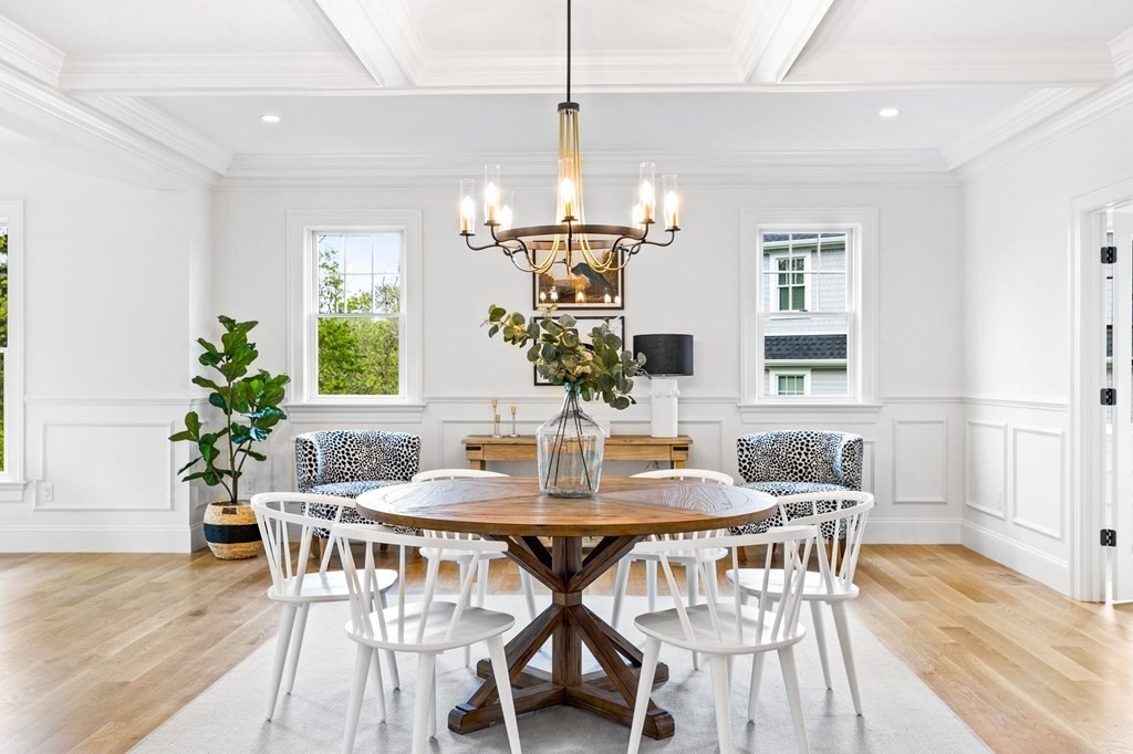 4 Jordan Way Hingham, MA 02043 - Photo 16 of 42 a view of a dining room with furniture window and wooden floor