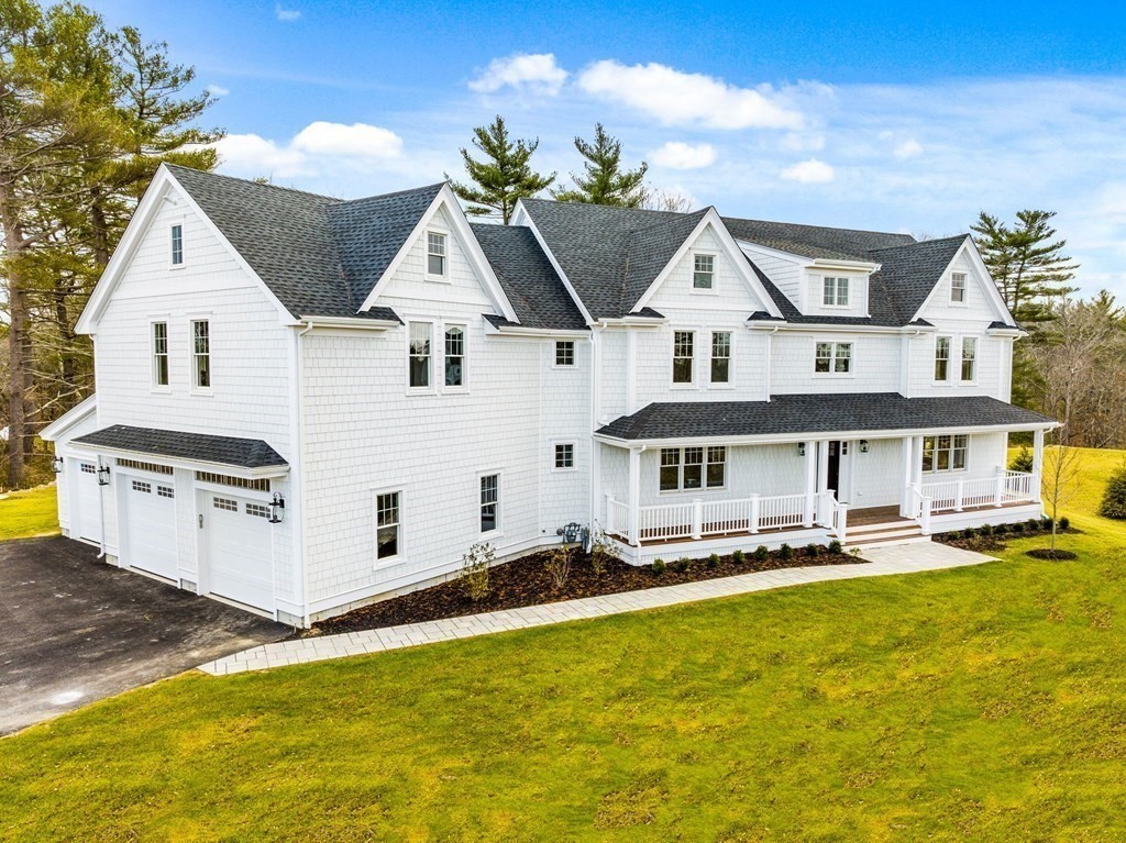 4 Jordan Way Hingham, MA 02043 - Photo 42 of 42 a front view of a house with a yard