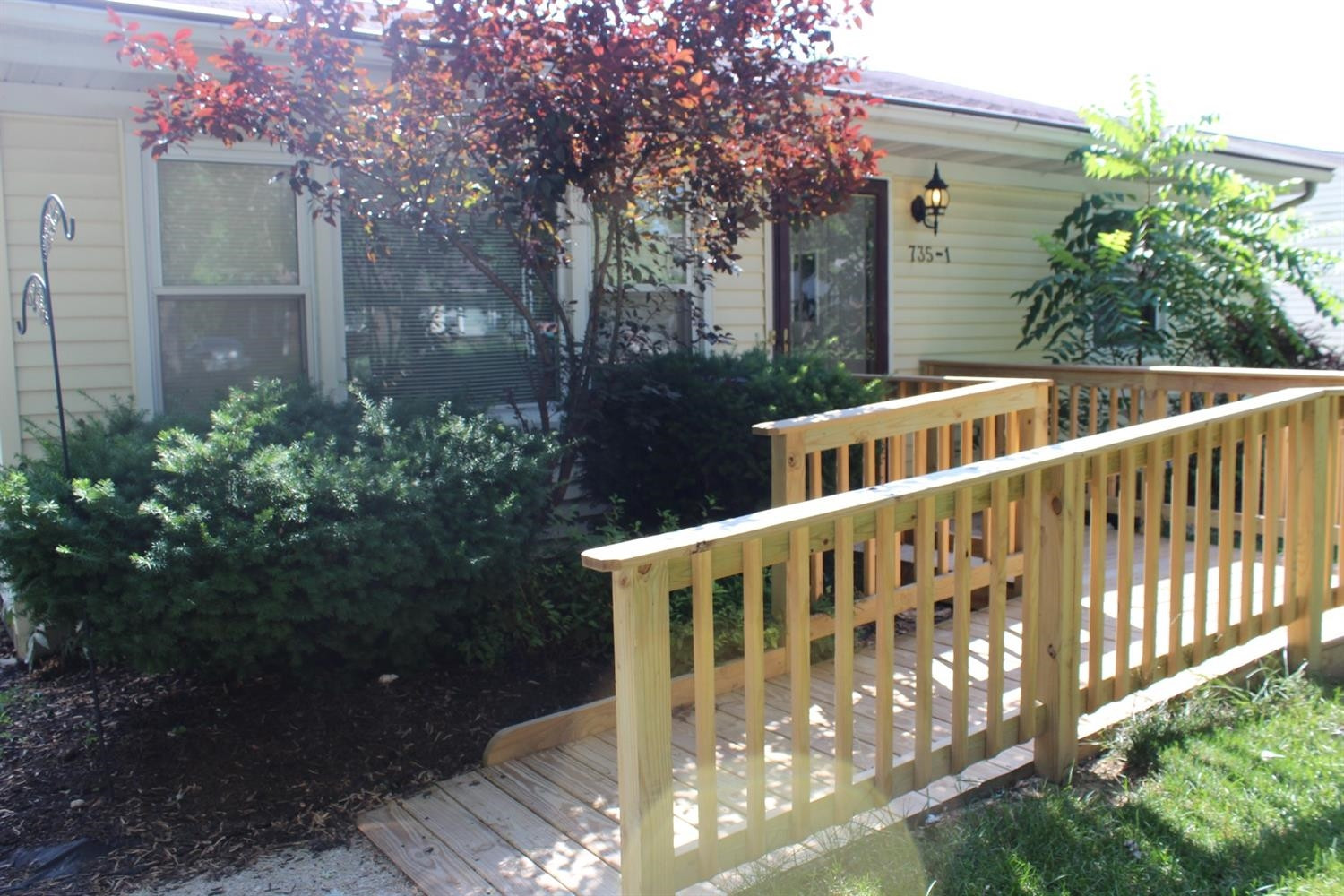 735-1 Juniper Road Valparaiso, IN 46385 - Photo 2 of 10 a view of a bench in the backyard