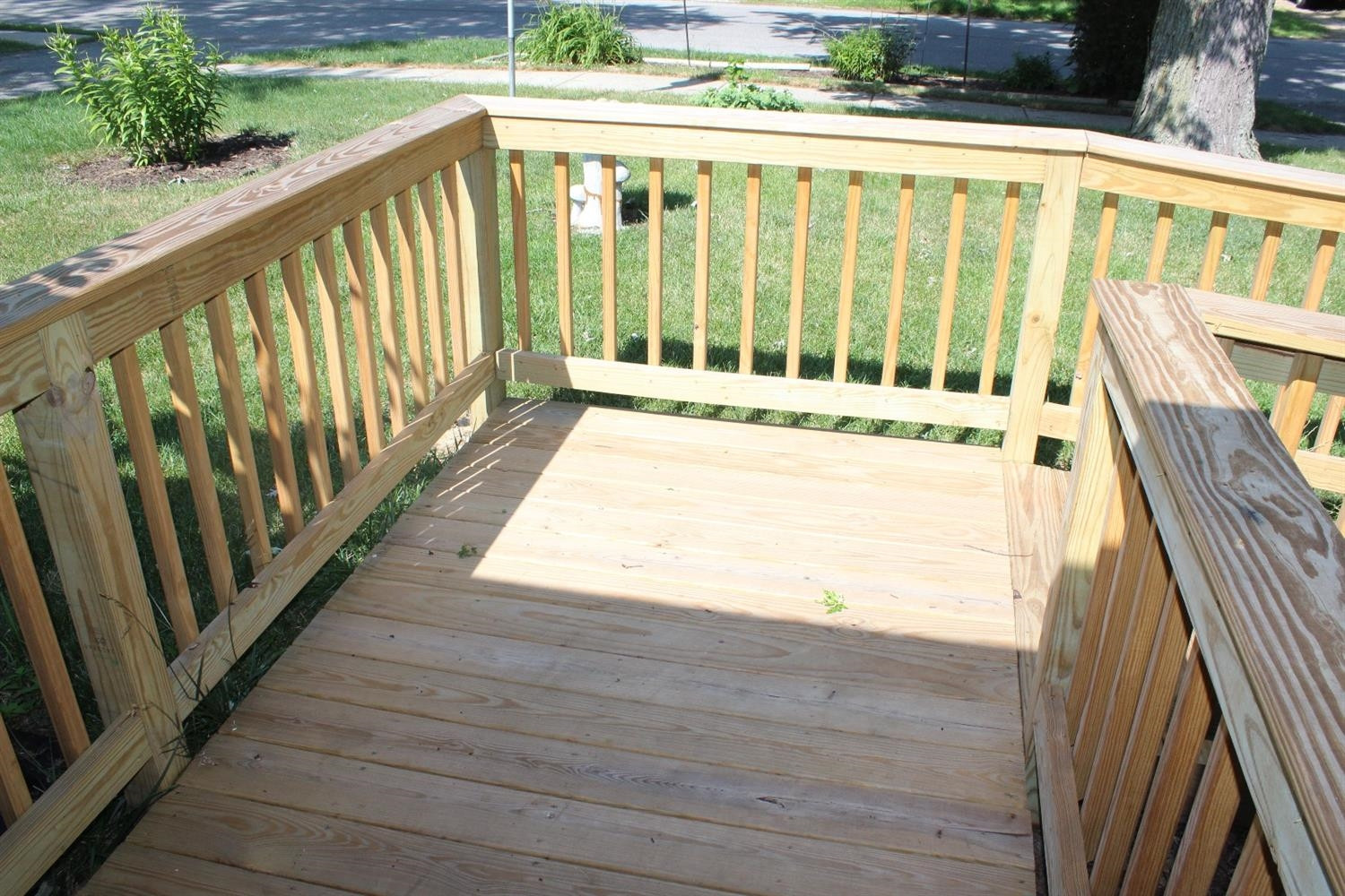 735-1 Juniper Road Valparaiso, IN 46385 - Photo 3 of 10 a view of wooden balcony