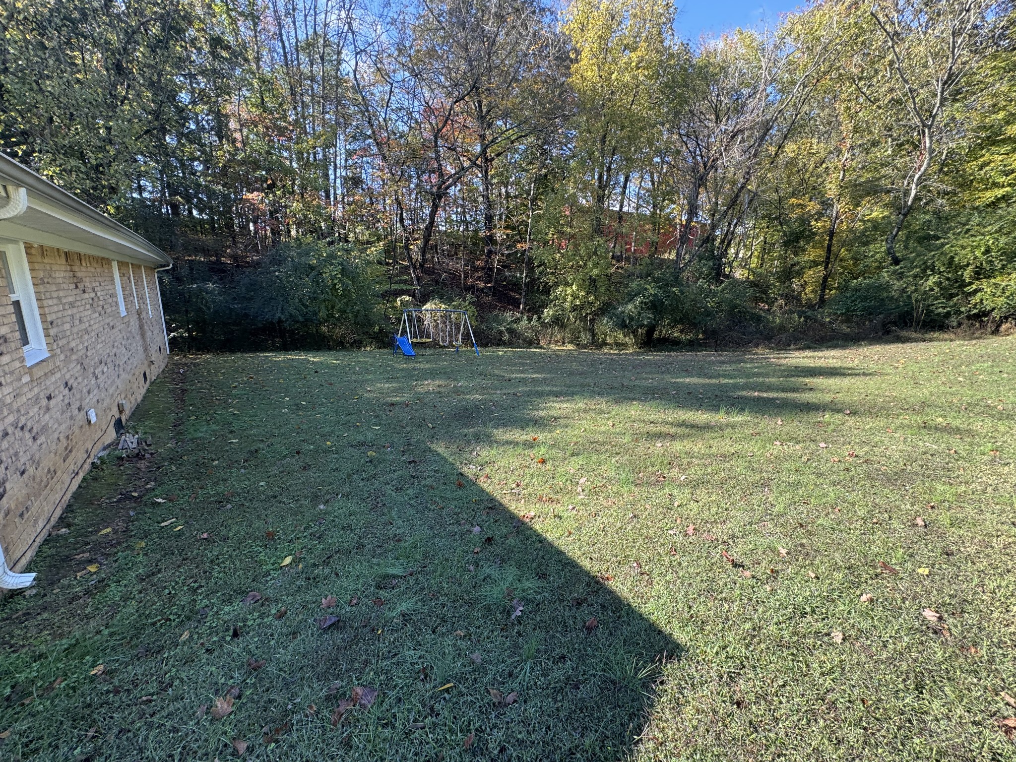333 Main Street Dover, TN 37058 - Photo 18 of 19 a view of a backyard with large trees