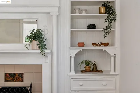 a view of the closet