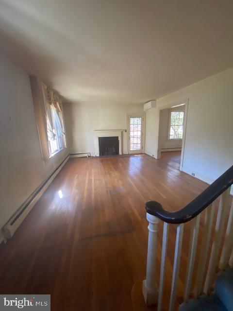 7710 Chatham Road Chevy Chase, MD 20815 - Photo 17 of 40 a view of entryway and hall with wooden floor