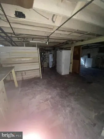 a view of a storage room